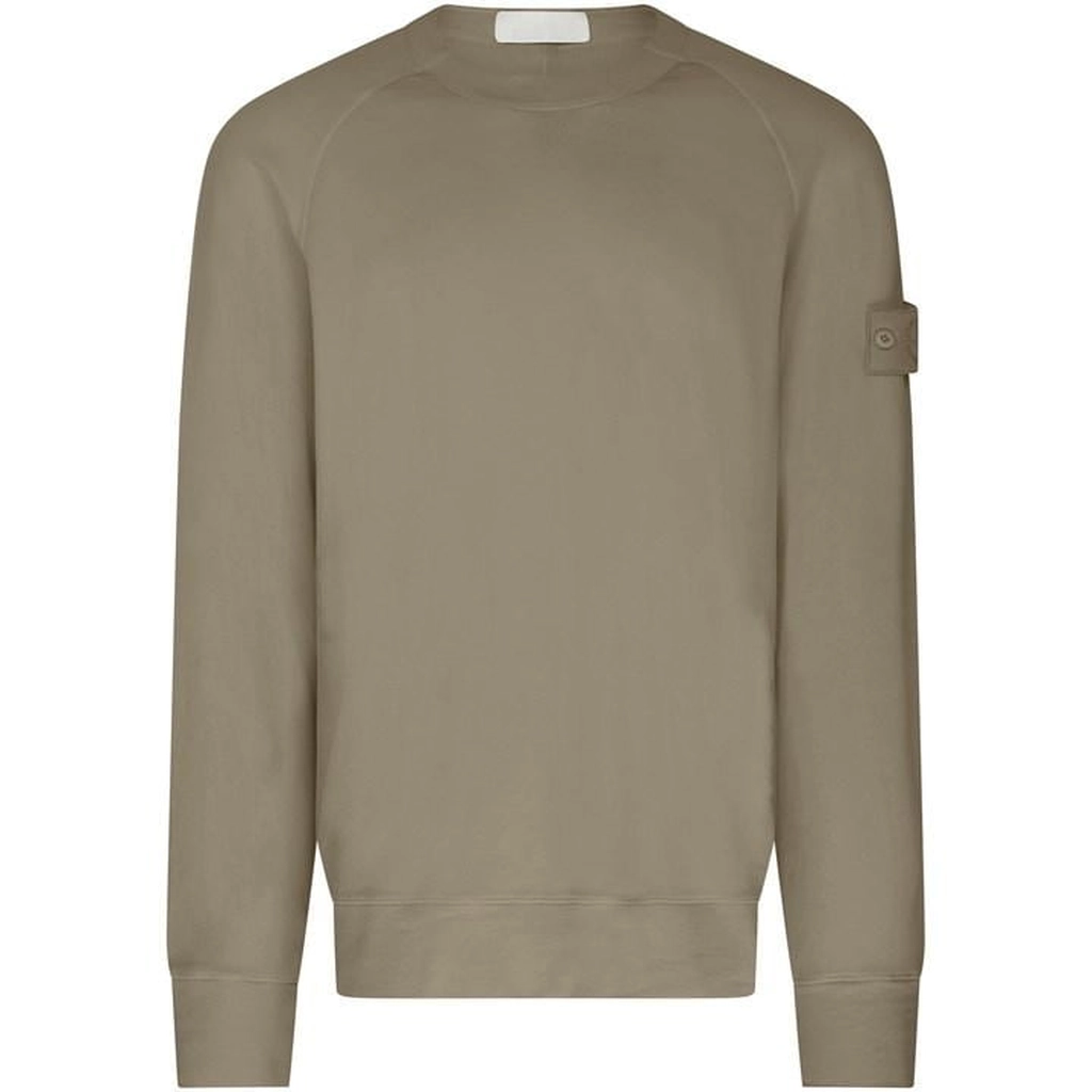 Stone Island Ghost Fleece Crewneck Sweater - Beige